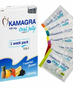 Koop Kamagra Oral Jelly 100mg 63 + 7 zakjes